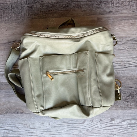 Fawn Design Olive Green Diaper Bag